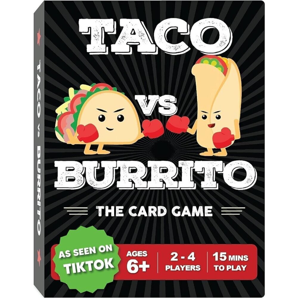 Taco vs Burrito Strategic Family Card Game by a 7 Year Old 5 Ways to Play Adults
